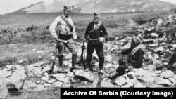 Кадър от фронта по време на Първата балканска война, която започва в началото на октомври преди 111 години и слага край на османската власт на Балканите