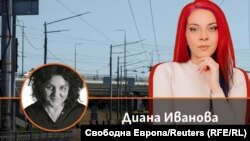 Колаж със снимки на Карина Карагаева и авторката Диана Иванова