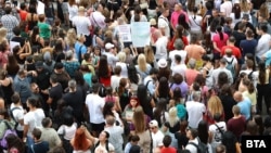 Демонстрацията в подкрепа на Дебора от Стара Загора поиска справедливост за жертвите на домашното насилие.