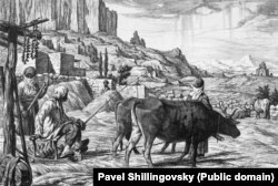 Фермери, вероятно в арменската провинция Вайоц Дзор, през 1933 година.