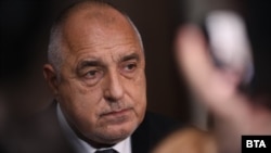 Лидерът на ГЕРБ Бойко Борисов, 21 февруари 2024 г.