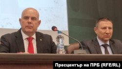 Главният прокурор Иван Гешев и зам.-главният прокурор и директор на Националната следствена служба Борислав Сарафов