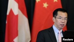 Думите на китайския дипломат Лу Шае предизвикаха остри критики на балтийските страни. Архивна снимка