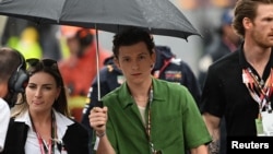 Том Холанд на Гран при на Монако, 28 май 2023 г.