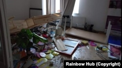 Центърът Rainbow hub на общността ЛГБТ беше нападнат в събота от крайнодясна организация и кандидата за президент на България Боян Расате.