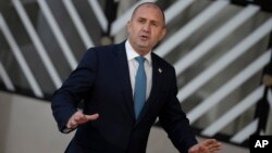 Президентът на България Румен Радев