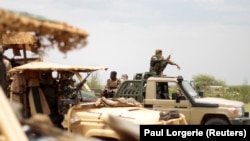 Малийски войници по време на патрул близо до границата с Нигер, 23 август 2021