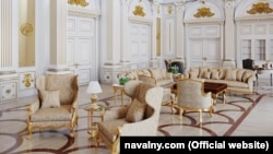 Интериорът на имението край Черно море, за който се смята, че е на Владимир Путин