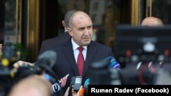 Президентът Румен Радев 