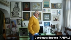 Атанас Киряков в дома си.