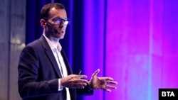 Кметът на София Васил Терзиев по време на представянето на визията му за Витоша в сряда