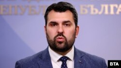 Министърът на външните работи на България Георг Георгиев от ГЕРБ.