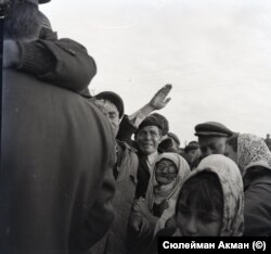 Последно сбогом със сълзи и страдание. ЖП гара Топчии, Разградско. 14.10.1969 г.
