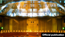 Заседателната зала на Съда на ЕС в Люксембург