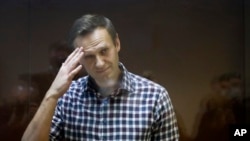 Алексей Навални в съда, 20 февруари 2021 г.