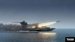 Съветски екраноплан клас "Лун".