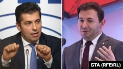 Кирил Петков (вляво) и Никола Барбутов. Колаж: Свободна Европа