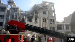 Поражения по сгради в Техеран