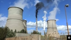 Снимка на ТЕЦ "Бобов дол", направена на 17 октомври