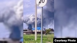 Атаката с дронове в Иркутска област.